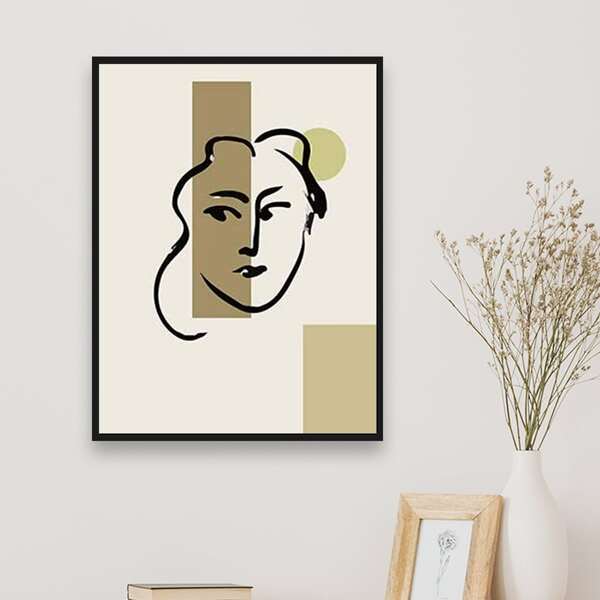 

Abstract Figure Graphic Diamond Painting Without Frame, Multicolor