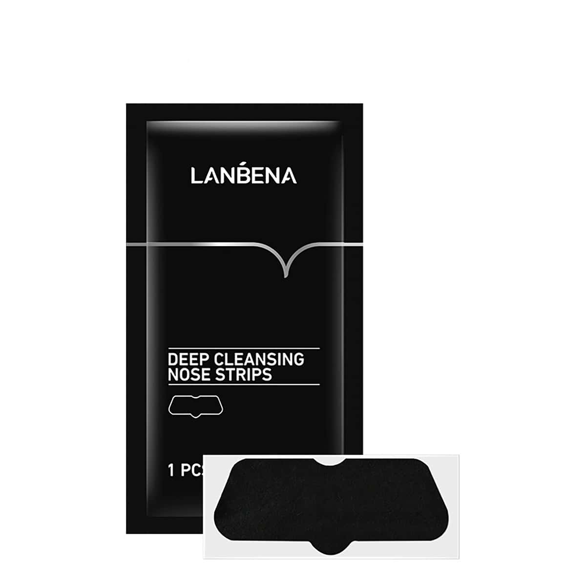 

4pcs Nose Blackhead Remover Sheet, Black