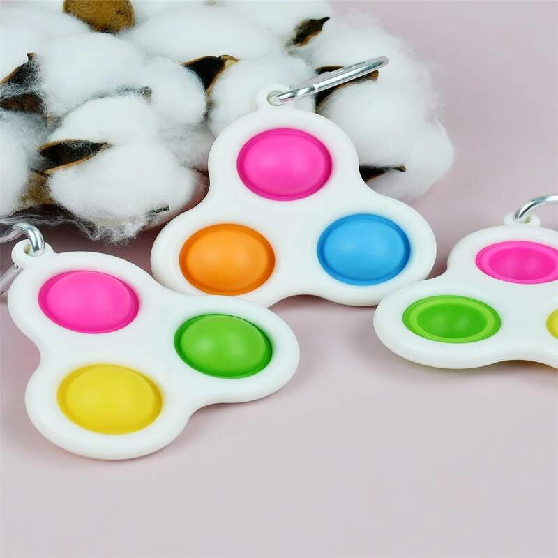 

1pc Random Stress Relief Bubble Toy, Multicolor