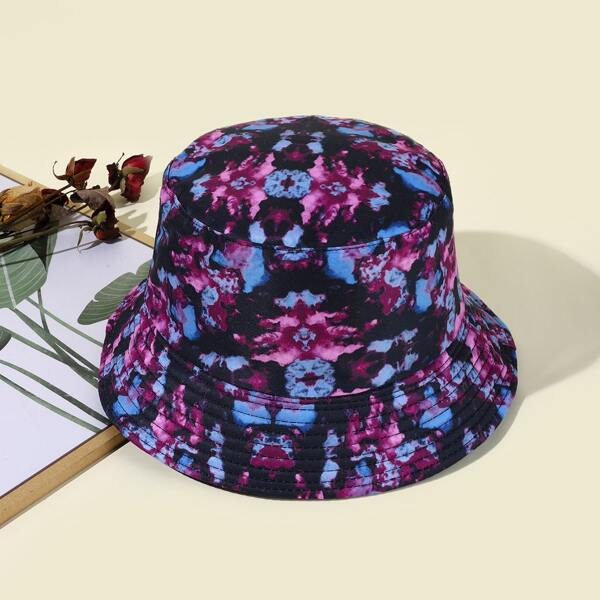 

Tie Dye Reversible Bucket Hat, Multicolor