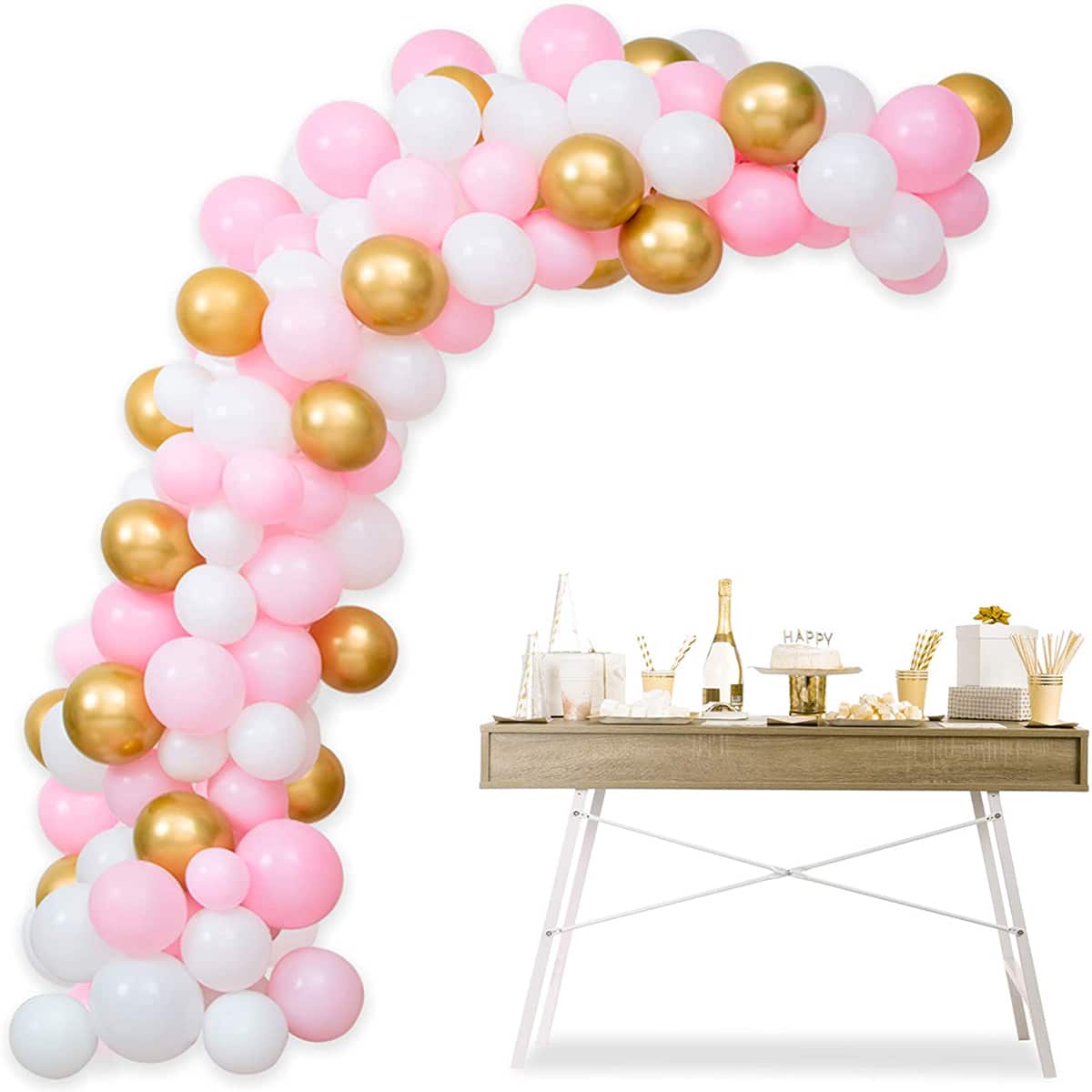

114pcs Party Balloon Garland DIY Kit, Pink