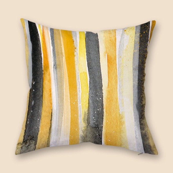 

Graphic Print Cushion Cover Without Filler, Multicolor