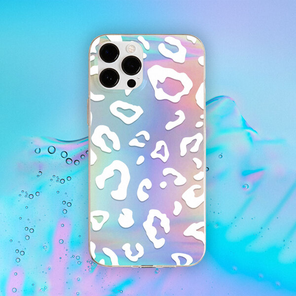 

Leopard Laser Phone Case, Multicolor