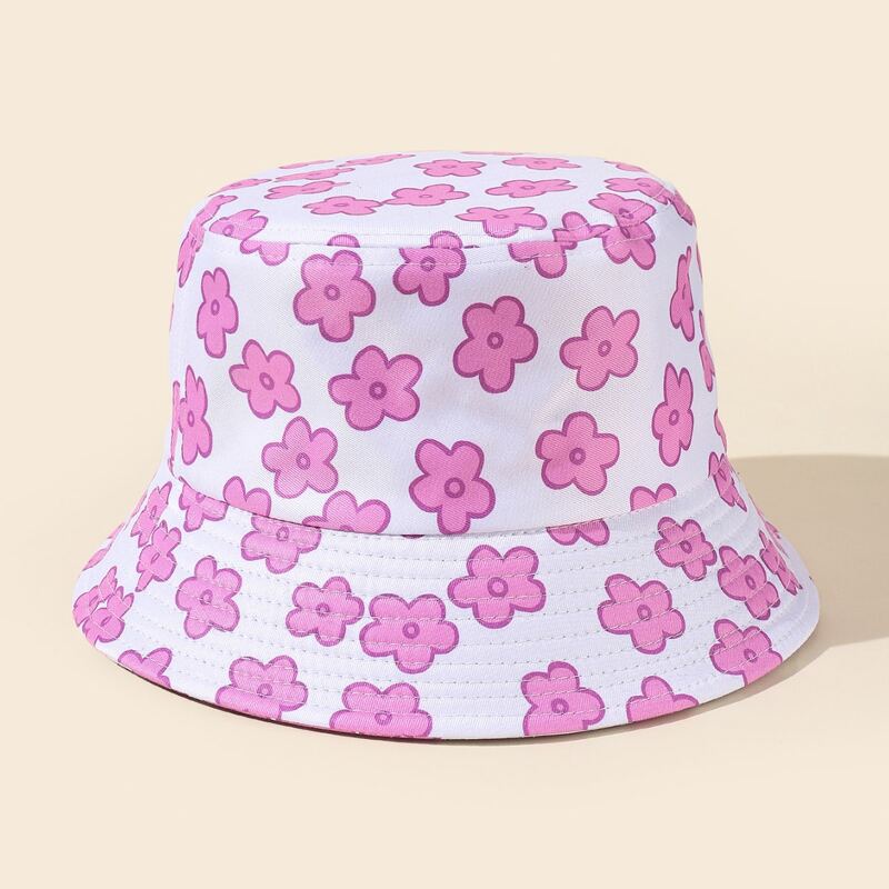 

Floral Bucket Hat, Pink