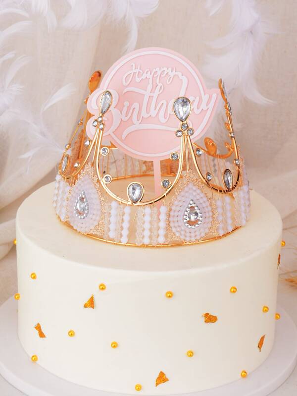 1 Piece Decoration De Gateau D Anniversaire A Motif De Slogan Mode En Ligne Shein France