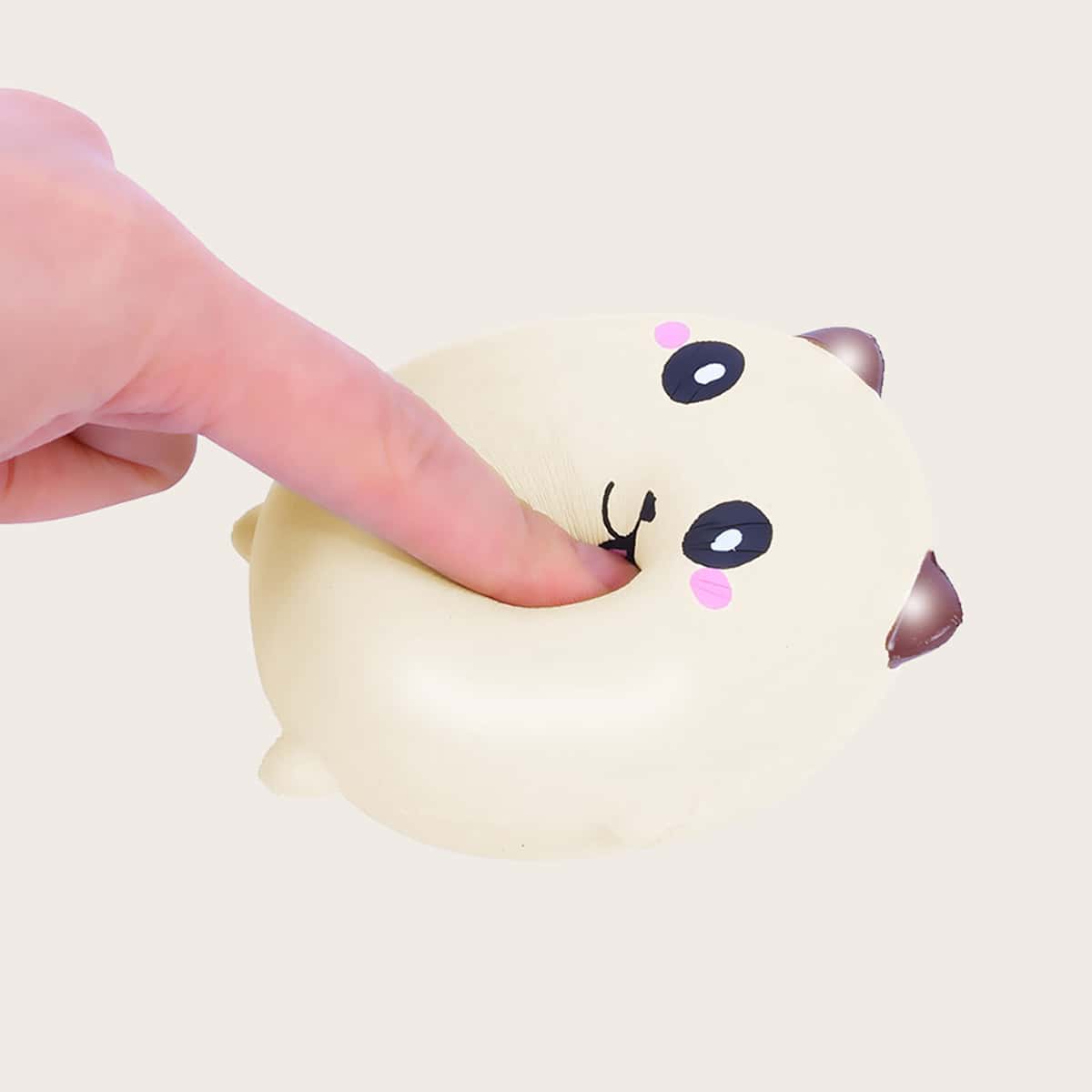 

1pc Cartoon Squeeze Toy, Yellow