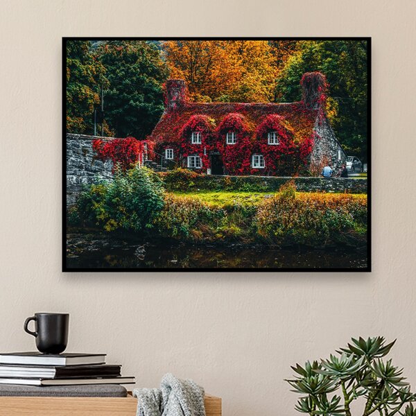 

House Pattern Diamond Painting Without Frame, Multicolor