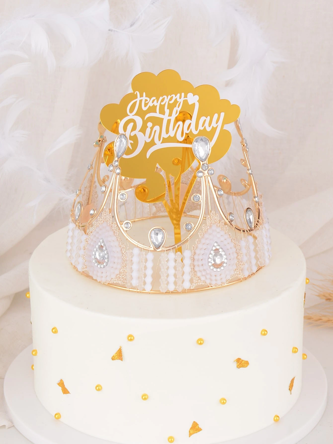 1 Piece Decoration De Gateau D Anniversaire A Motif De Slogan Shein