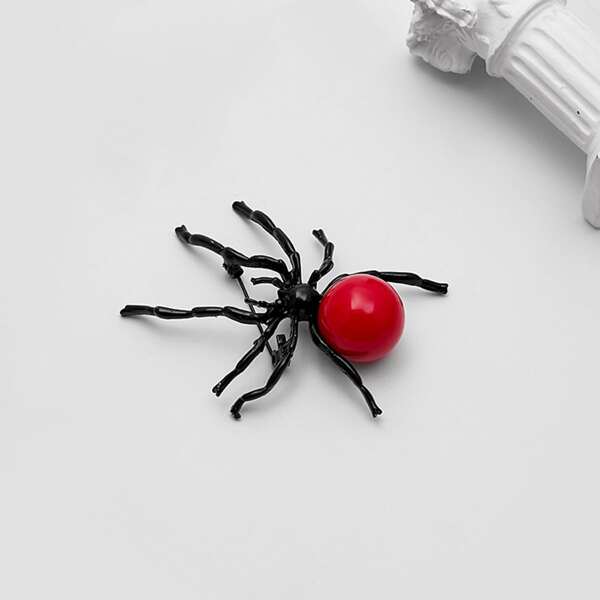 

Spider Decor Brooch, Multicolor