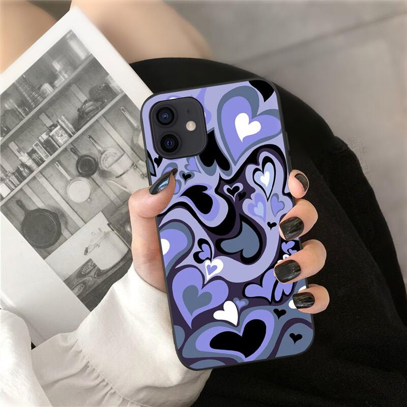 

Heart Pattern Phone Case, Multicolor