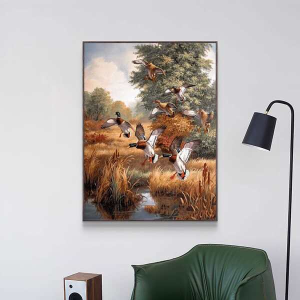 

Bird Pattern Diamond Painting Without Frame, Multicolor