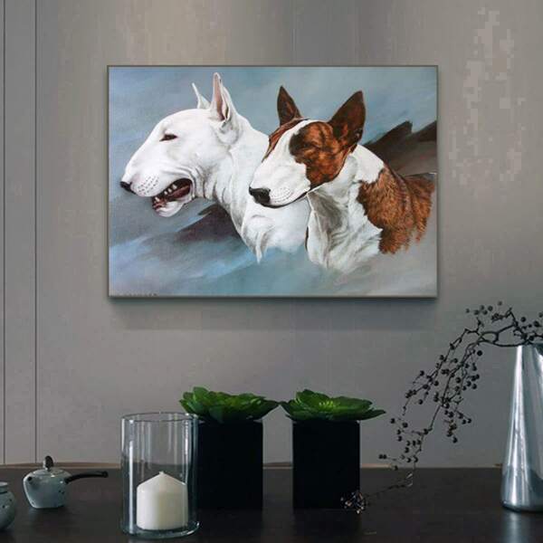 

Dog Pattern Diamond Painting Without Frame, Multicolor