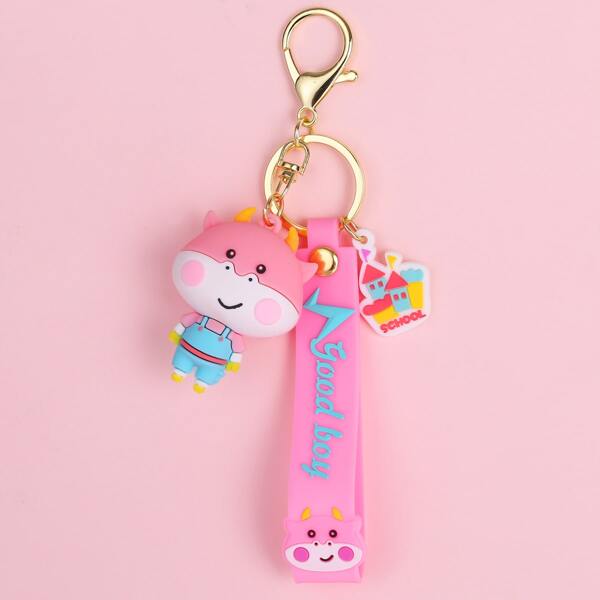 

1pc Cartoon Keychain, Multicolor