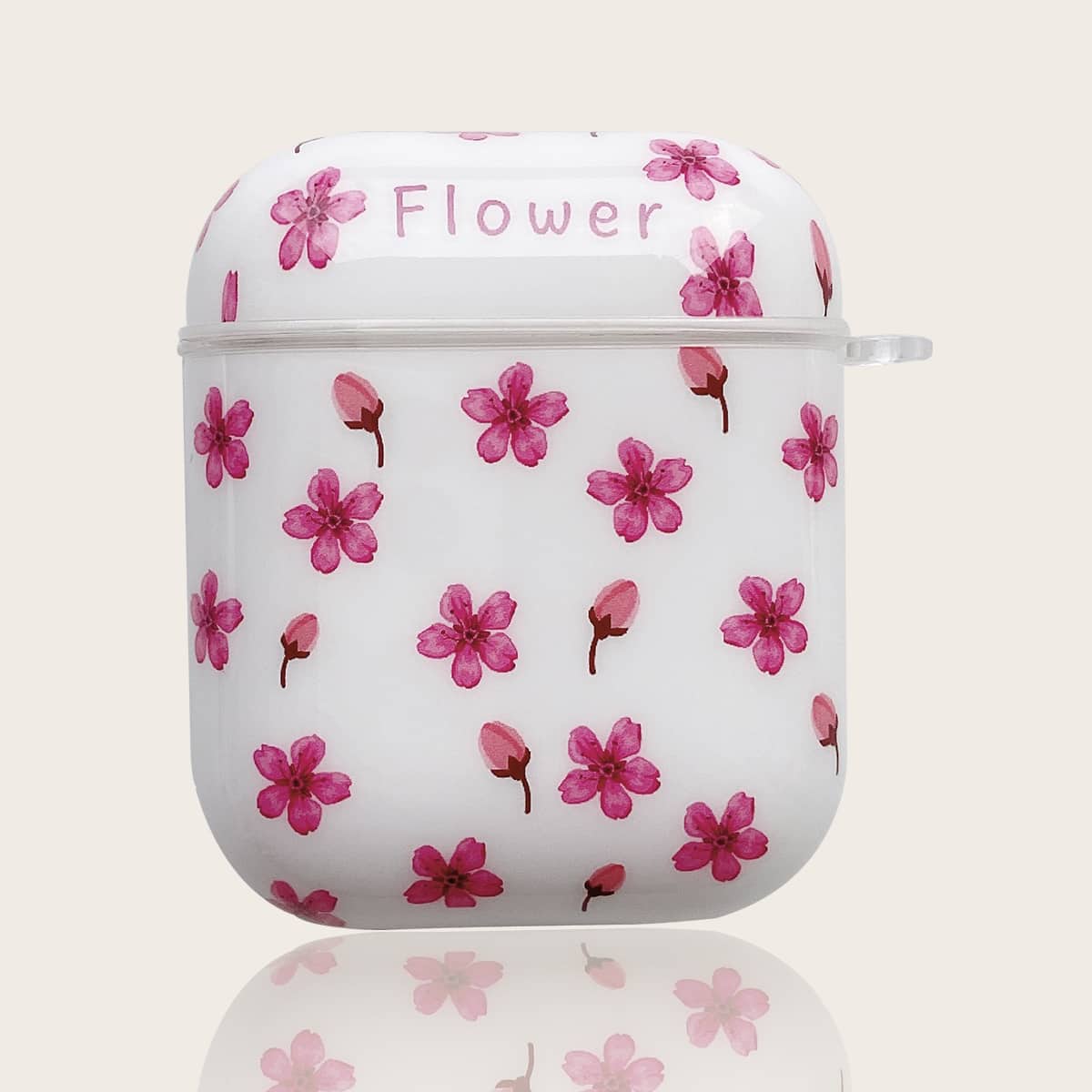 

Floral Print Airpods Case, Multicolor