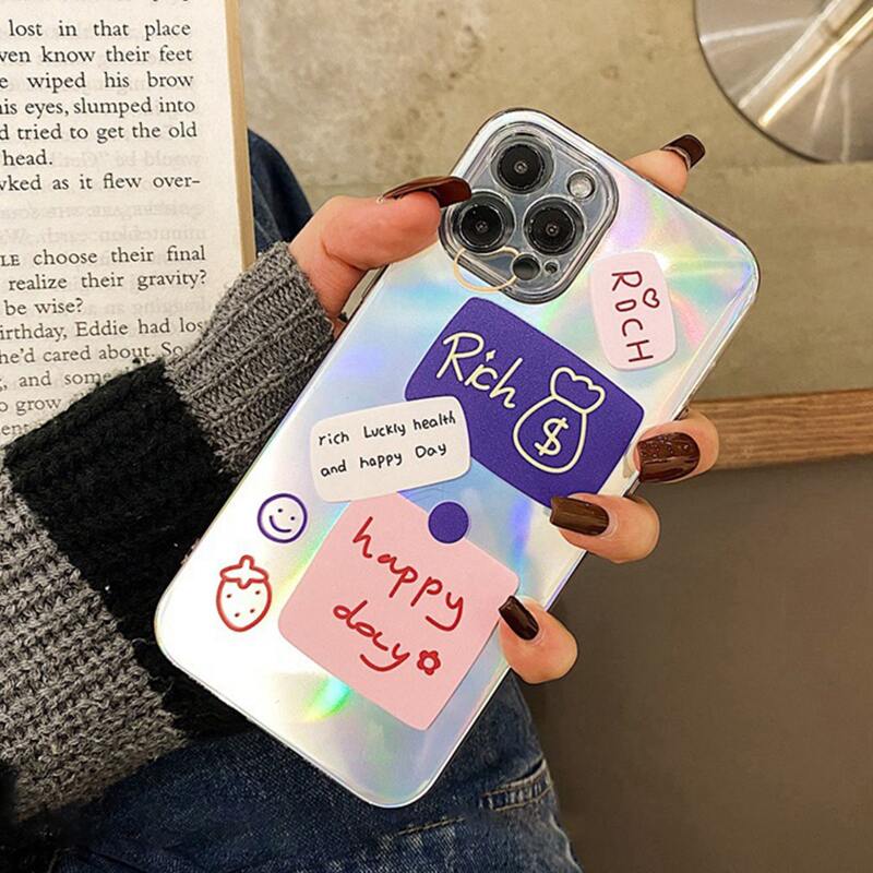 

Letter Laser Phone Case, Multicolor