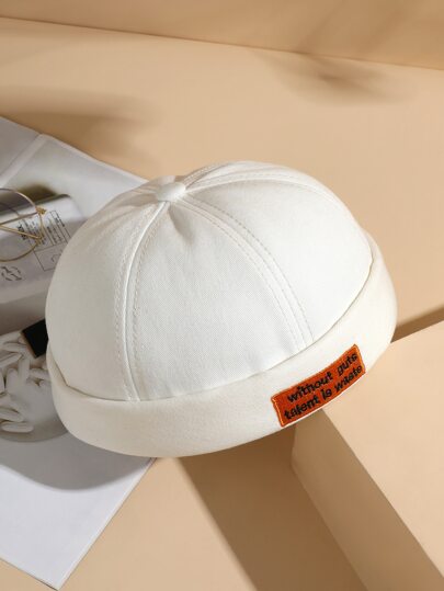 Men Letter Embroidered Docker Hat