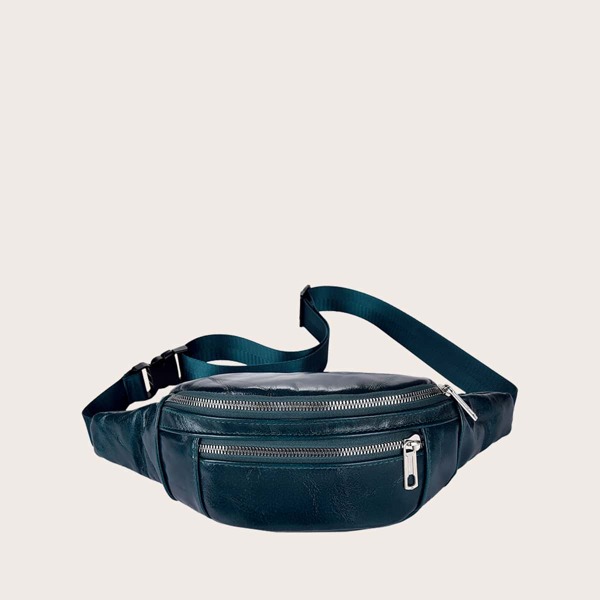 

Men Minimalist Fanny Pack, Blue