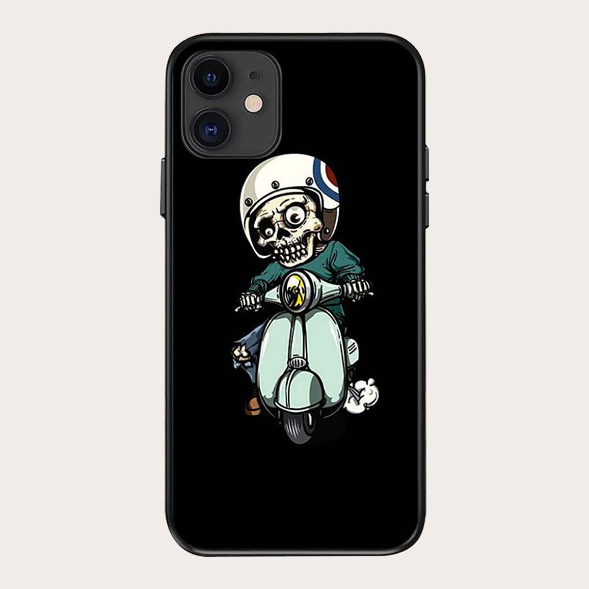 

Graphic Print Phone Case, Multicolor