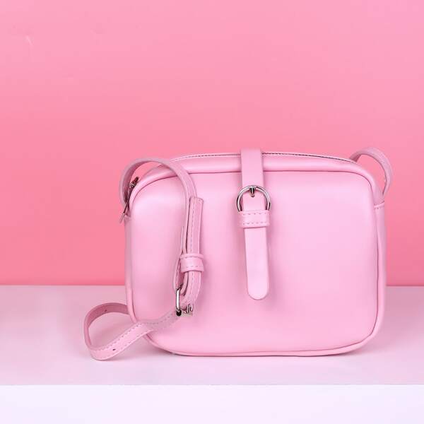 

Minimalist Crossbody Bag, Pink