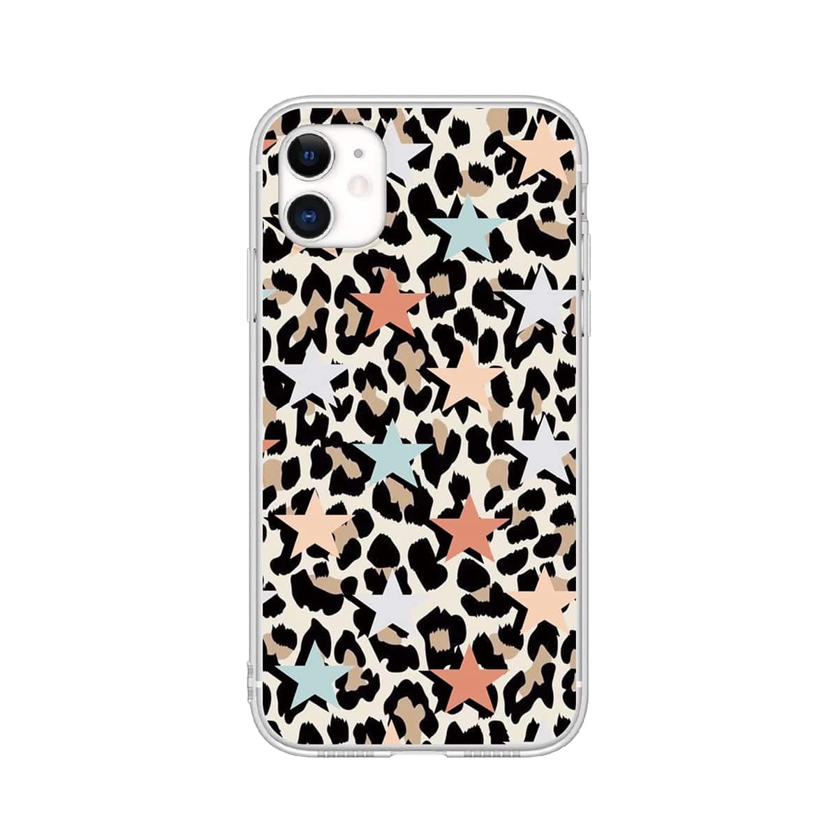 

Star & Leopard Phone Case, Multicolor