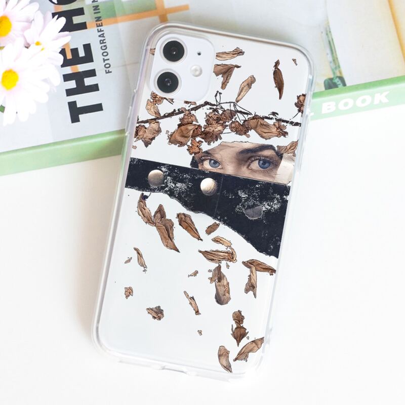 

Eye Print Phone Case, Brown