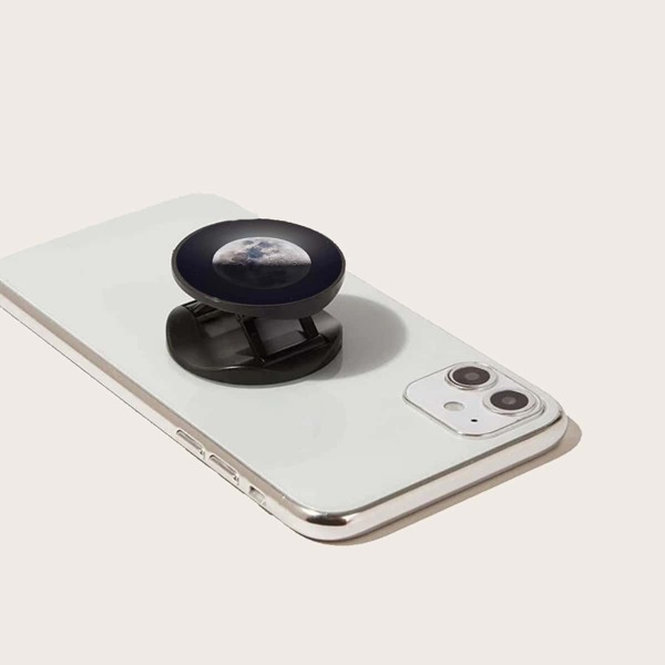 

Moon Pattern Stand-Out Phone Grip, Multicolor