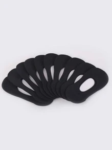 10 Pairs Extremely Comfortable Casual Boat Socks - Black - View 8