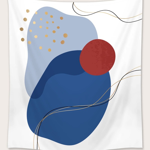 

Abstract Pattern Tapestry, Multicolor