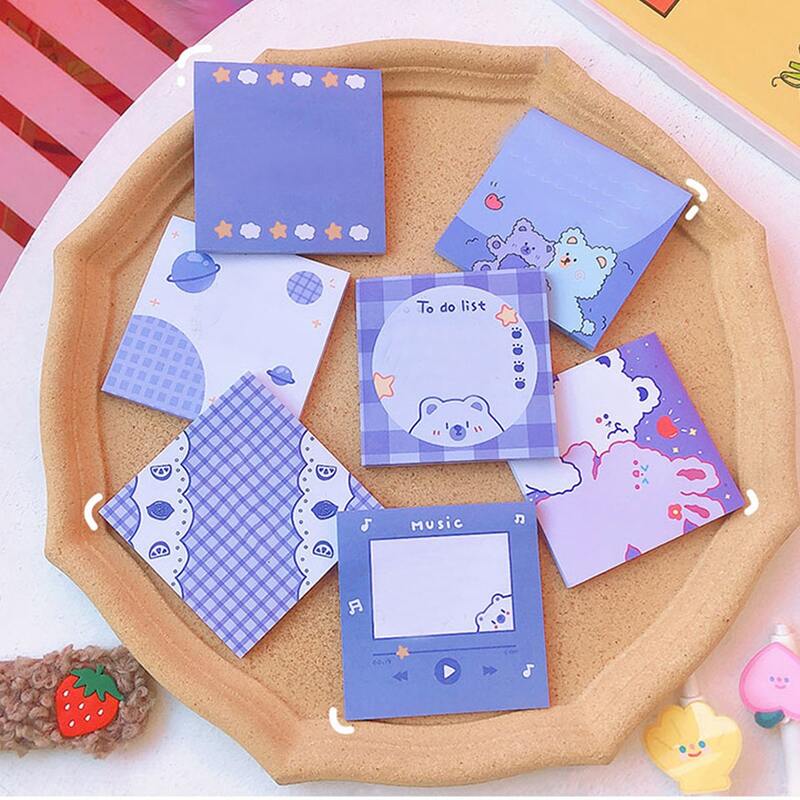 

1pc Random Cartoon Sticky Note, Multicolor