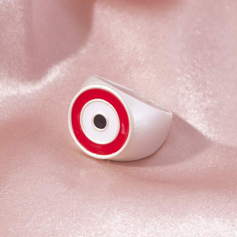 

Round Design Ring, Multicolor