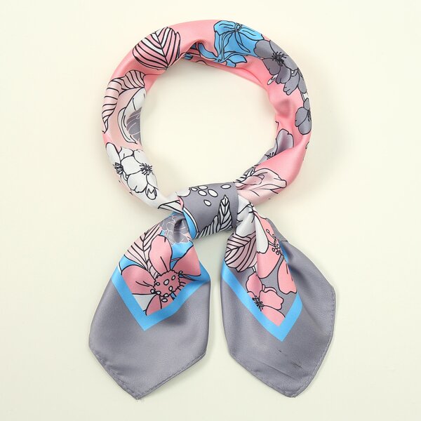 

Floral Print Bandana, Multicolor