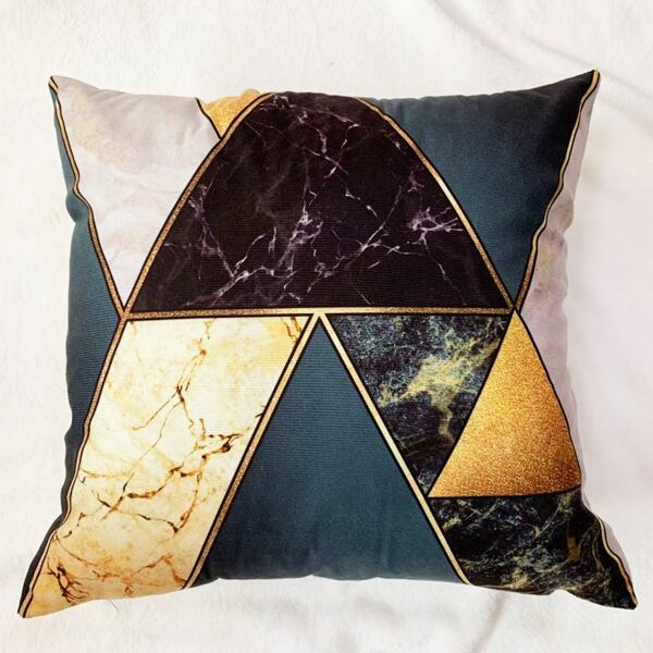 

Geometric Pattern Cushion Cover Without Filler, Multicolor