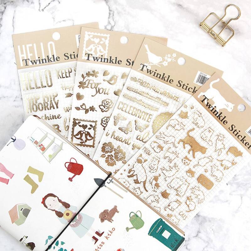 

1sheet Random Cartoon Sticker, Multicolor