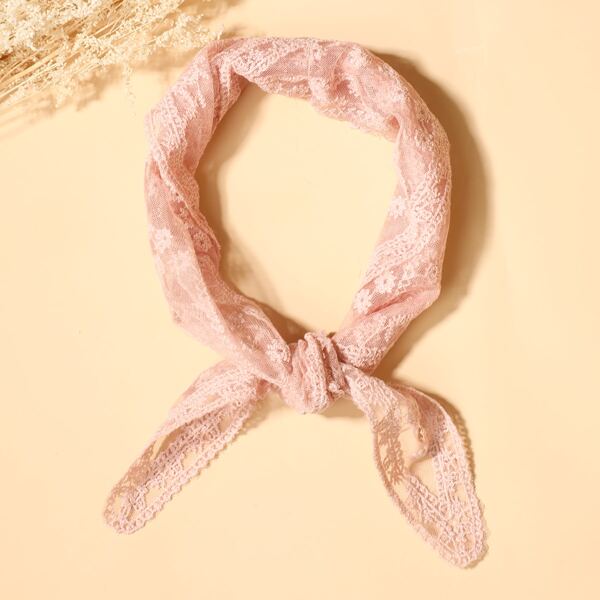 

Ditsy Floral Print Scarf, Pink