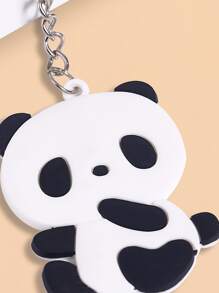 卡通貓熊鑰匙扣 - 彩色 - 查看 3