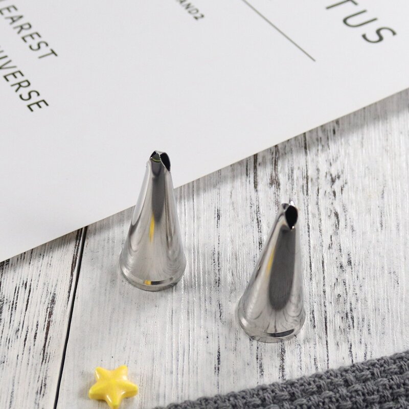 

1pc Stainless Steel Piping Nozzle, Silver