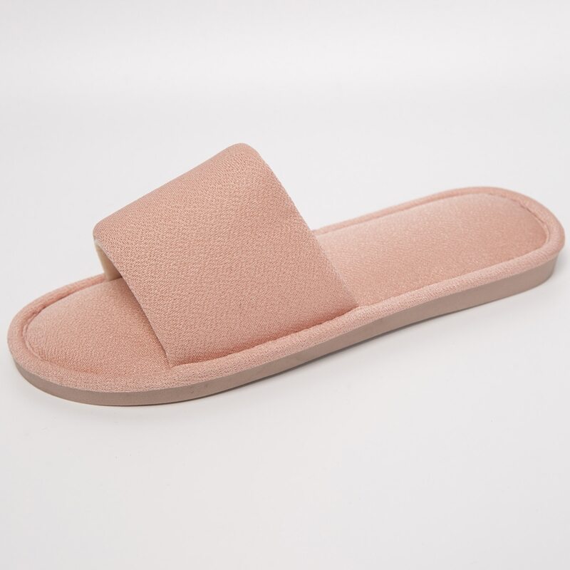 

Solid Bedroom Slippers, Coral pink