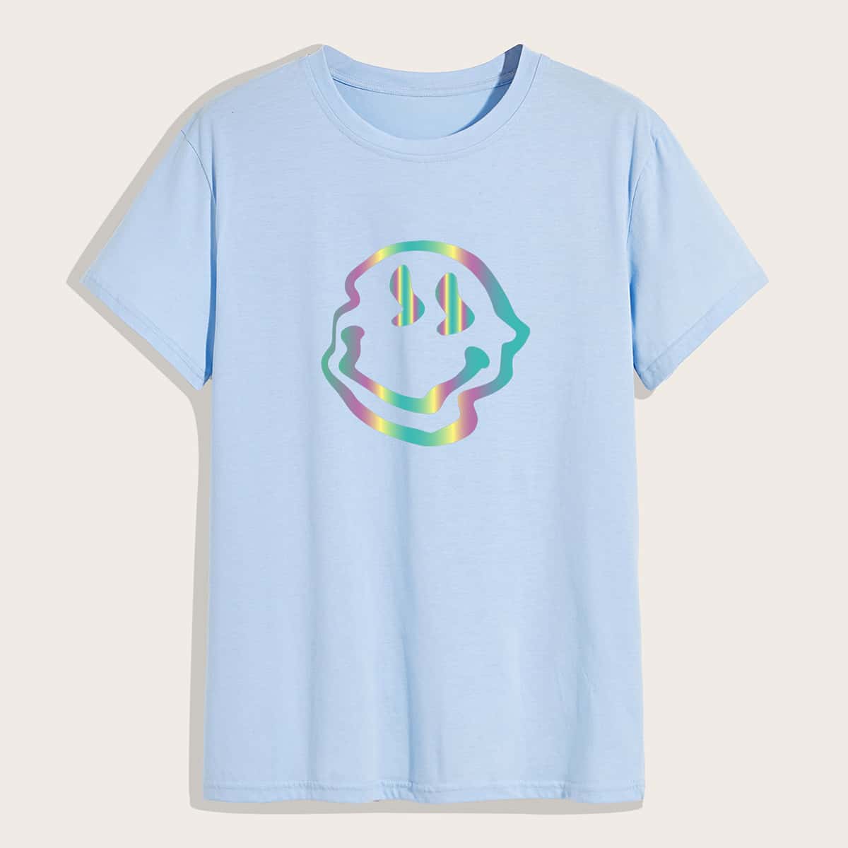 

Guys Graphic Tee, Baby blue