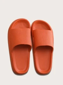 Minimalist Textured  Slides - Orange - View 2