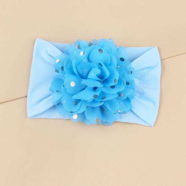 

Baby Flower Decor Headband, Blue