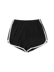 SHEIN EZwear Shorts track unidos en contraste