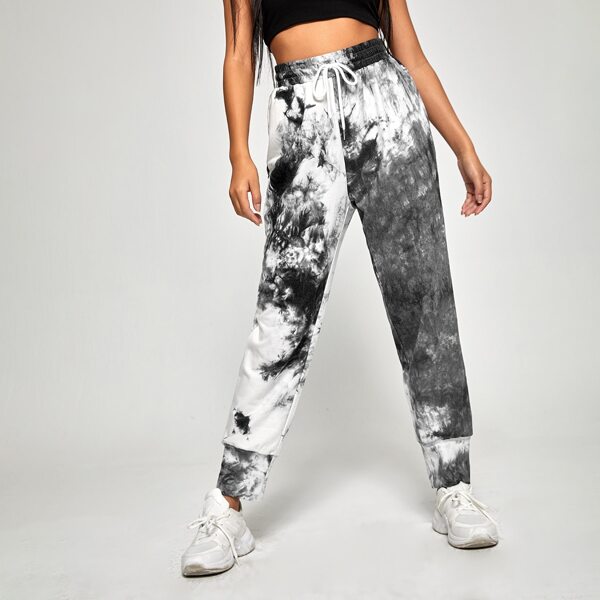 

Tie Dye Drawstring Sweatpants, Multicolor