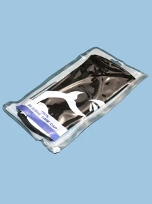 SHENYU Gorro De Natación De Silicona Con Estampado De Cola De Tiburon - Negro - Ver 3