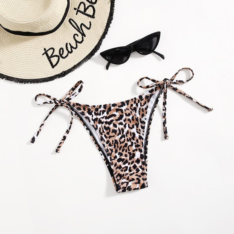 

Leopard Print Bikini Bottom, Multicolor