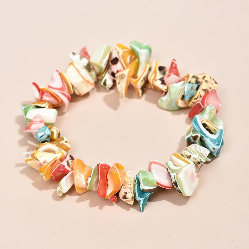 

Shell Decor Bracelet, Multicolor