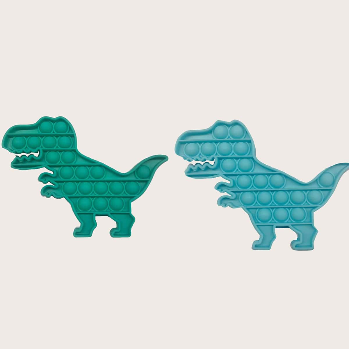 

1pc Random Dinosaur Stress Relief Bubble Toy, Multicolor