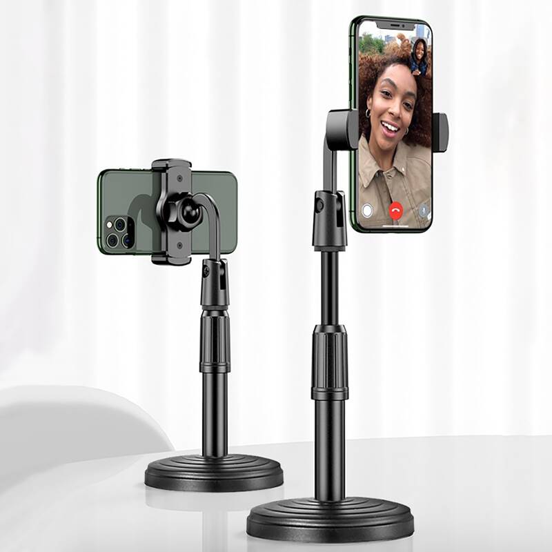 

1pc Desktop Phone Holder, Black