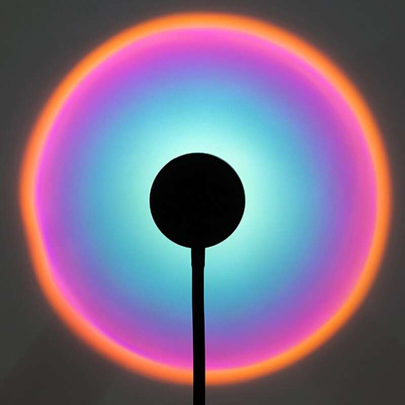 

1pc Adjustable Sunset Led Light, Multicolor