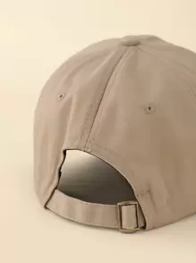 Mũ bóng chày thêu chữ - Màu Khaki - Xem 3