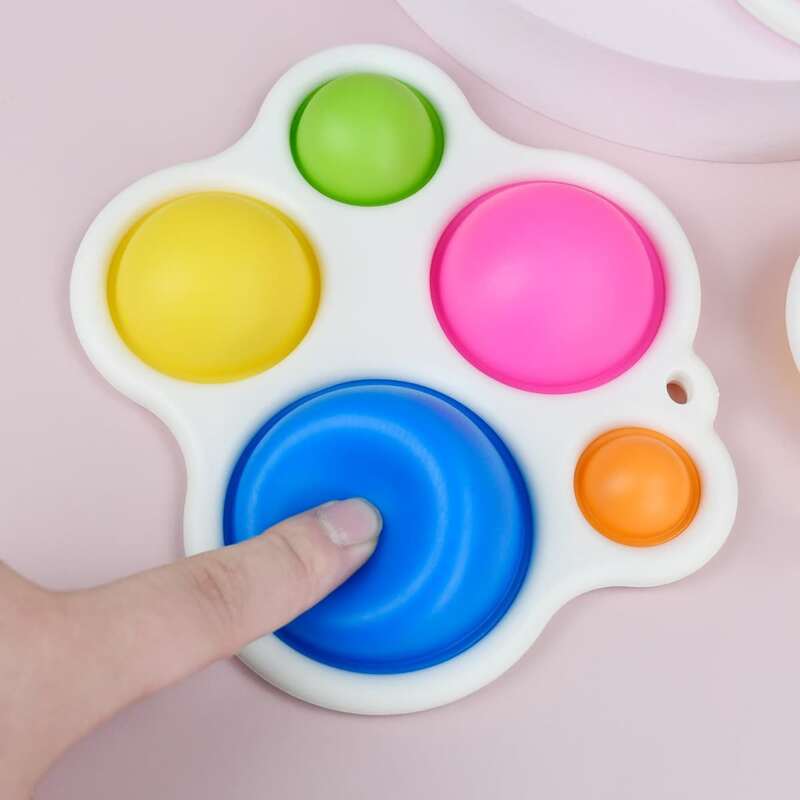 

1pc Random Stress Relief Bubble Toy, Multicolor